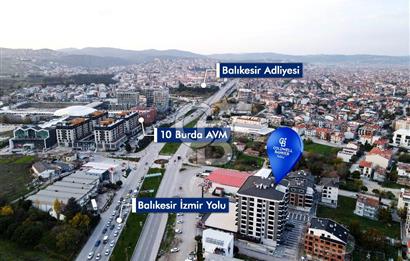 CB EAGLE'DAN ON BURDA AVM KARŞISI SATILIK 3+1 LÜKS DAİRE 155m²