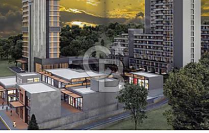 BOSS SARAY Satılık 1+1 Ofis 47 m²+24 m² Teras Havuz Manzara