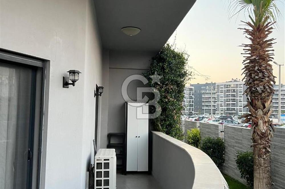 ÇİĞLİ BALATÇIK  MAHALLESi GOLDEN SUITE SİTESİNDE  EŞYALI , KİRALIK 1+1 DAİRE