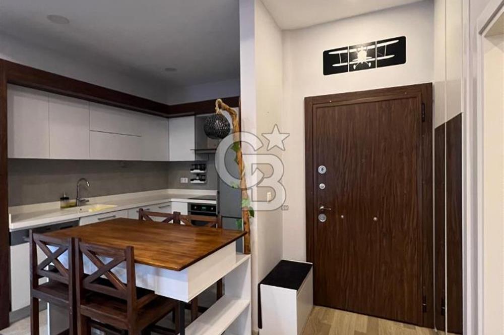 ÇİĞLİ BALATÇIK  MAHALLESi GOLDEN SUITE SİTESİNDE  EŞYALI , KİRALIK 1+1 DAİRE