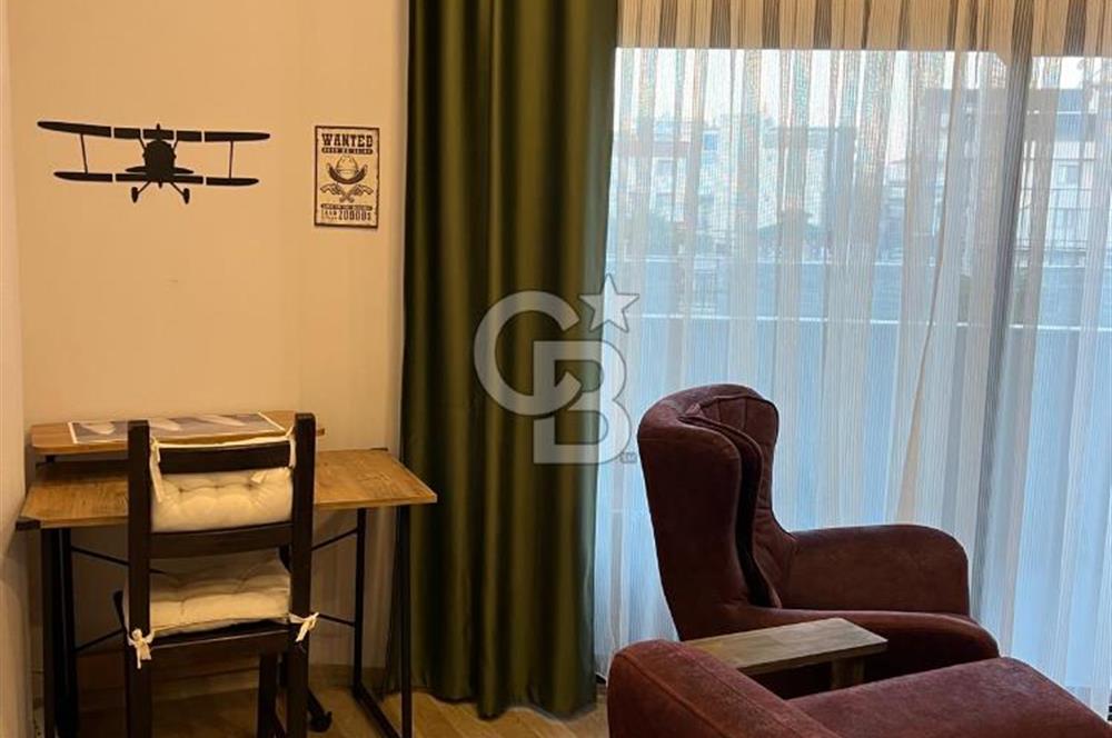 ÇİĞLİ BALATÇIK  MAHALLESi GOLDEN SUITE SİTESİNDE  EŞYALI , KİRALIK 1+1 DAİRE