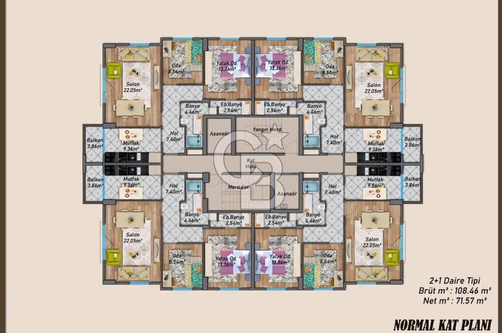 TUZLA AYDINLIDA 2+1 SATILIK DAİRE