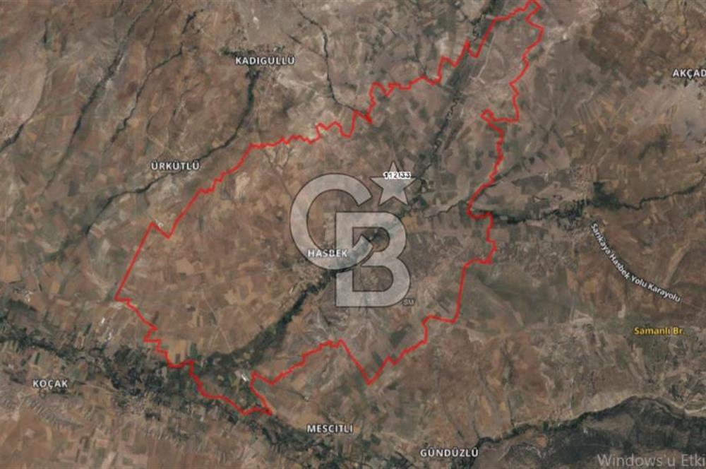 Yozgat Sarıkaya Hasbek Köyü' nde Satılık Tarla