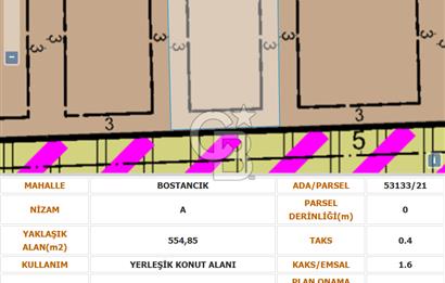 MAMAK BOSTANCIK MH 555 m2 KATKARŞILIĞI SATILIK ARSA… MÜSTAKİL