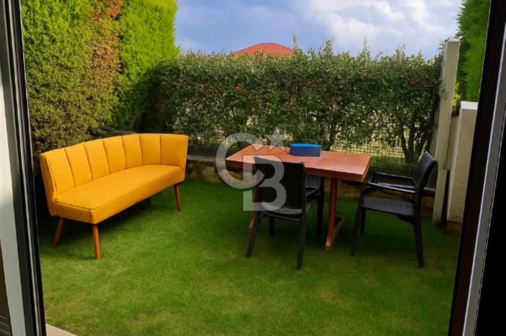 Gülbahçe Saygın Pazar Stüdyo Sitesinde Özel Bahçeli, Dubleks 2+1 – Full Eşyalı Kiralık