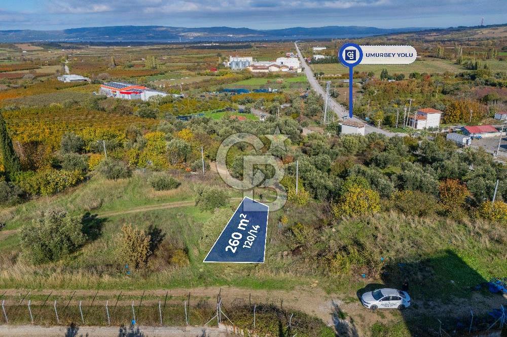 ÇANAKKALE UMURBEY DE SATILIK DENİZ İMARLI ARSA