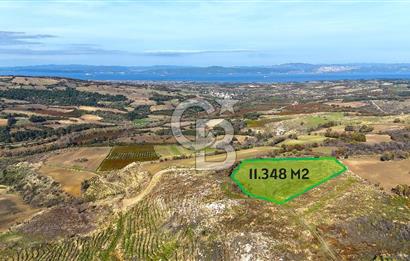 Çanakkale Merkez Kızılkeçilide Full Boğaz Manzaralı Tarla