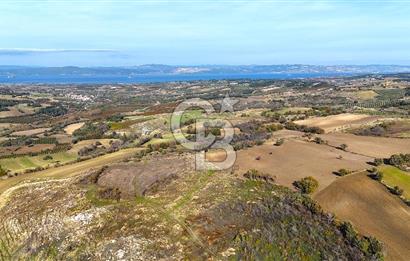 Çanakkale Merkez Kızılkeçilide Full Boğaz Manzaralı Tarla