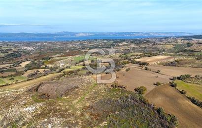 Çanakkale Merkez Kızılkeçilide Full Boğaz Manzaralı Tarla