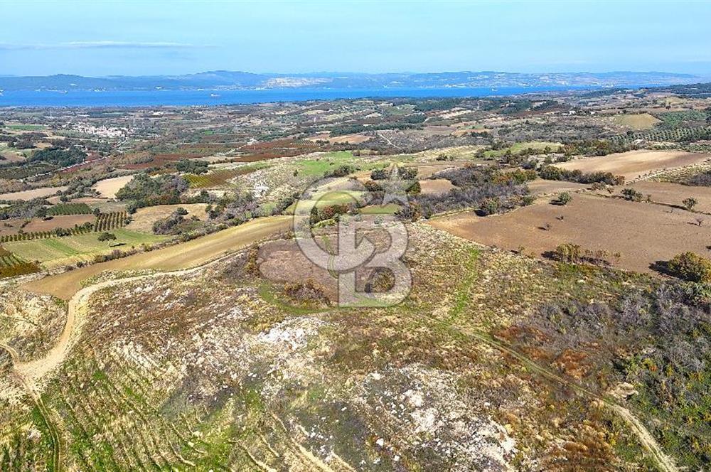 Çanakkale Merkez Kızılkeçilide Full Boğaz Manzaralı Tarla