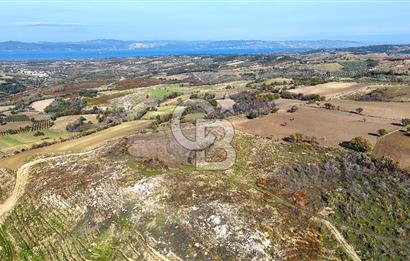 Çanakkale Merkez Kızılkeçilide Full Boğaz Manzaralı Tarla