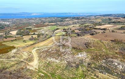 Çanakkale Merkez Kızılkeçilide Full Boğaz Manzaralı Tarla