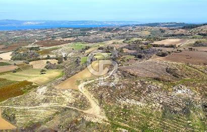 Çanakkale Merkez Kızılkeçilide Full Boğaz Manzaralı Tarla