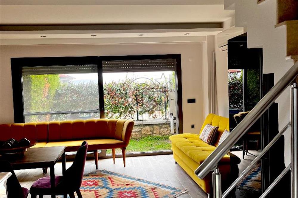 Gülbahçe Saygın Pazar Stüdyo Sitesinde Özel Bahçeli, Dubleks 2+1 – Full Eşyalı Kiralık