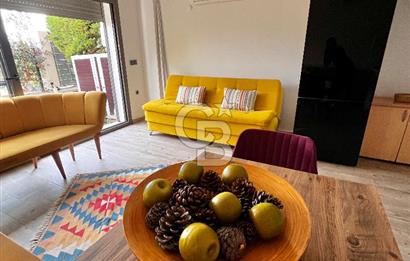 Gülbahçe Saygın Pazar Stüdyo Sitesinde Özel Bahçeli, Dubleks 2+1 – Full Eşyalı Kiralık