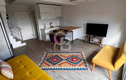 Gülbahçe Saygın Pazar Stüdyo Sitesinde Özel Bahçeli, Dubleks 2+1 – Full Eşyalı Kiralık