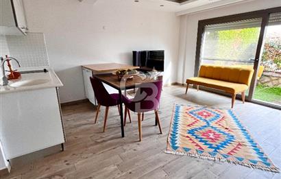 Gülbahçe Saygın Pazar Stüdyo Sitesinde Özel Bahçeli, Dubleks 2+1 – Full Eşyalı Kiralık