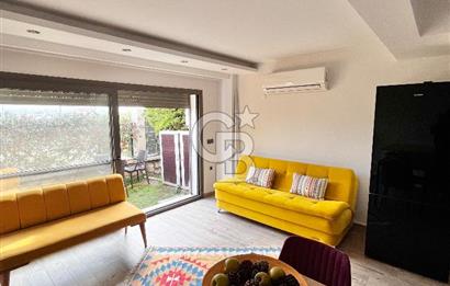 Gülbahçe Saygın Pazar Stüdyo Sitesinde Özel Bahçeli, Dubleks 2+1 – Full Eşyalı Kiralık