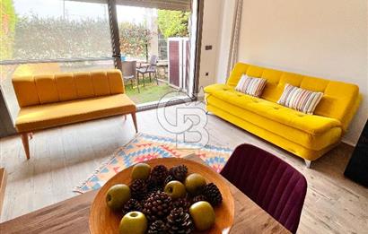 Gülbahçe Saygın Pazar Stüdyo Sitesinde Özel Bahçeli, Dubleks 2+1 – Full Eşyalı Kiralık