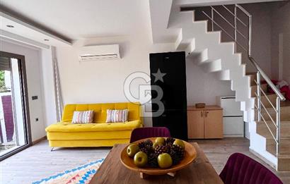 Gülbahçe Saygın Pazar Stüdyo Sitesinde Özel Bahçeli, Dubleks 2+1 – Full Eşyalı Kiralık