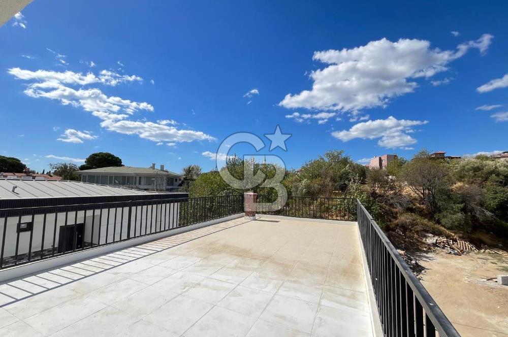 ÇAMLIBEL KÖYÜ'NDE DOĞAYLA İÇ İÇE TAŞ DETAYLI SATILIK 4+1 VİLLA