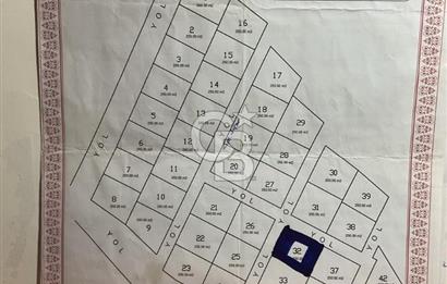 TEKİRDAĞ SARAY AYVACIK' TA 250 m² KÖY İÇİNDE İMARLI ARSA