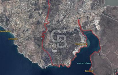 ÇEŞME ALAÇATI' DA MÜKEMMEL LOKASYONA SAHİP SATILIK ARSA