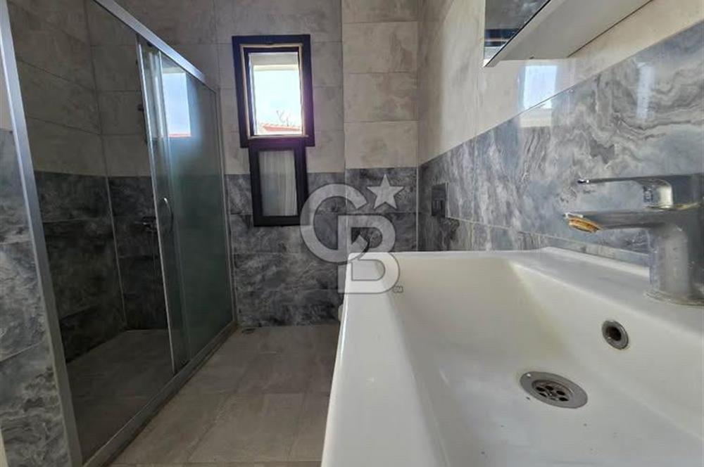 DATÇA KIZLAN'DA ŞAHANE GENİŞ BAHÇELİ SATILIK 2+1 DUBLEKS 