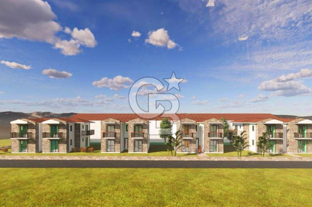 Datça Reşadiye'de Satılık Yeni Proje 1+1 ve 2+1 Daireler