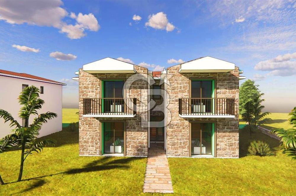 Datça Reşadiye'de Satılık Yeni Proje 1+1 ve 2+1 Daireler