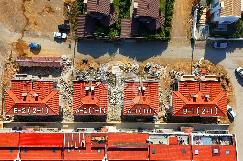 Datça Reşadiye'de Satılık Yeni Proje 1+1 ve 2+1 Daireler