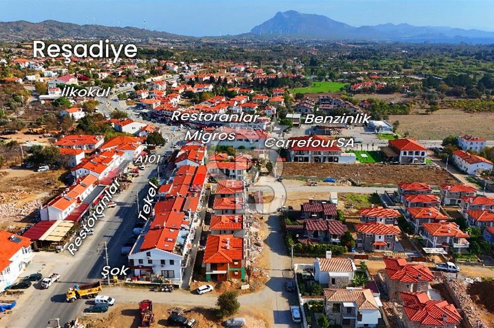 Datça Reşadiye'de Satılık Yeni Proje 1+1 ve 2+1 Daireler