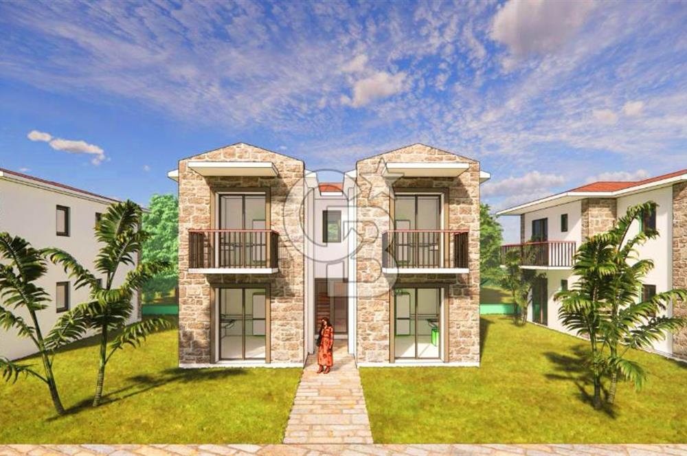 Datça Reşadiye'de Satılık Yeni Proje 1+1 ve 2+1 Daireler