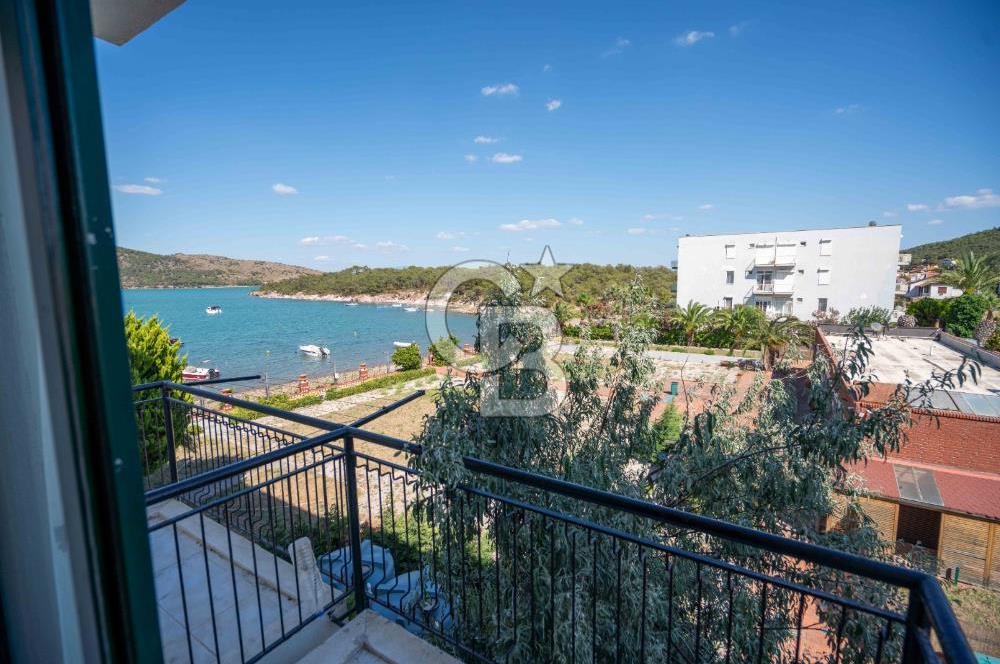 Ayvalık Sarımsaklıda Deniz Manzaralı Daire