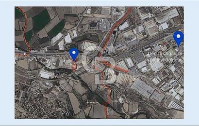 Pamukkale Organize Yolunda 5 Katlı Ticari İmarlı Fırsat Arsa