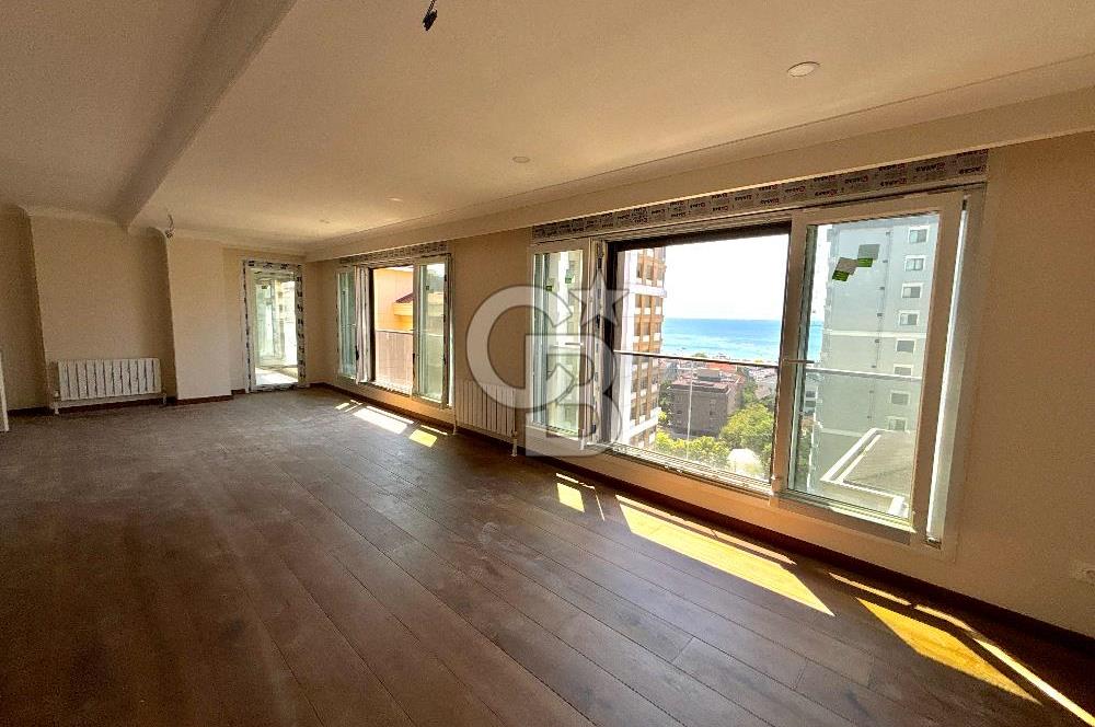 FENERBAHÇE'DE BALKONLU,DENİZ MANZARALI 4+1 145 M2 NET SIFIR !!!