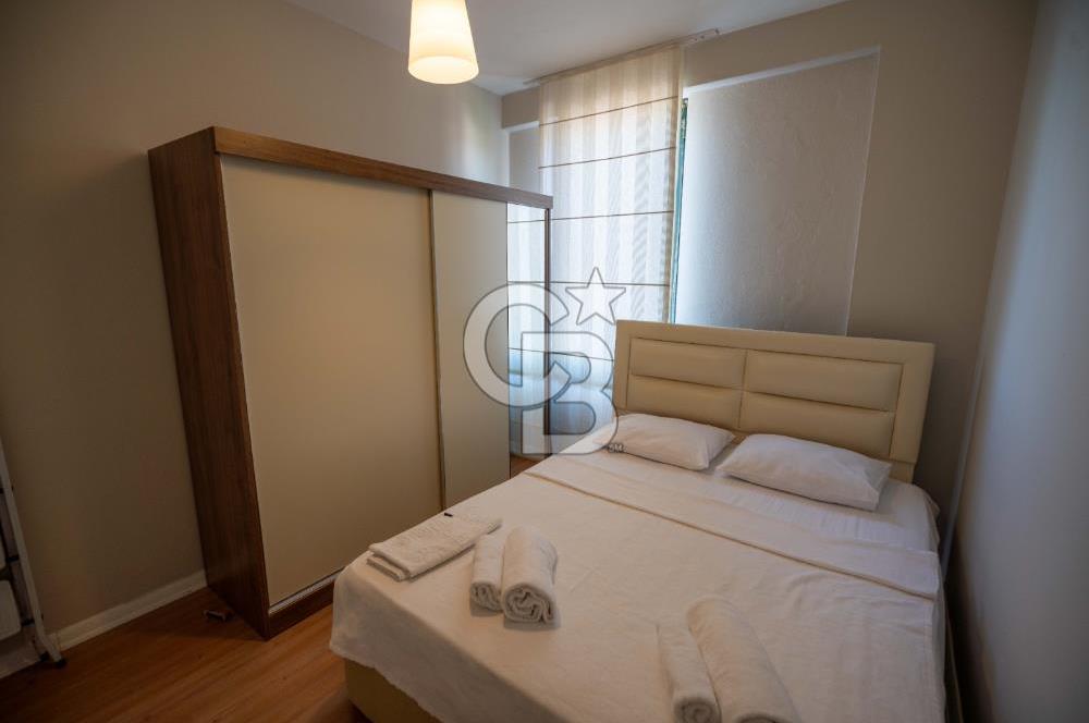 Ayvalık Sarımsaklıda Deniz Manzaralı Daire