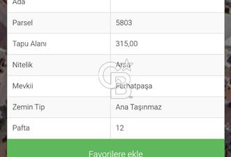 ATASEHIR FERHATPASA'DA KONUT IMARLI ARSA - 8 - 316991