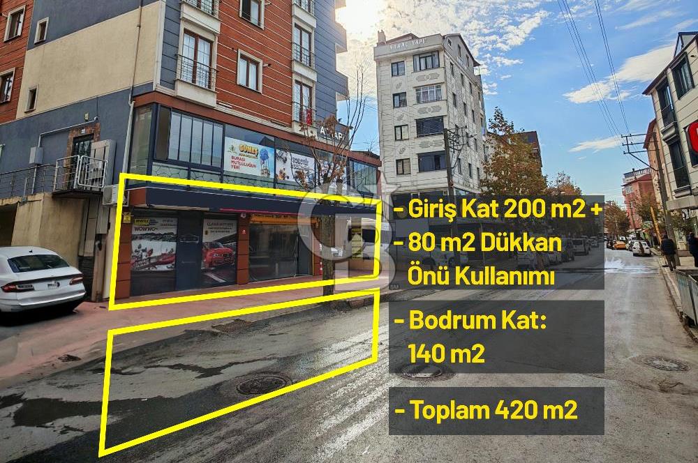 SATILIK 420 m2 Cadde Dükkanı , Gebze Arapçeşme Mh. Kavak Cd. de