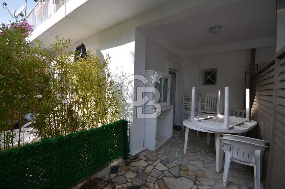 Çeşme Ilıca Şantiye Evlerinde Satılık Bahçe Katı 2+1