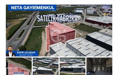 8.000m2 SATILIK  FABRİKA ZEMİN KAT h:14metre BODRUM KATh:8 metre