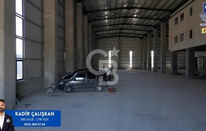 8.000m2 KİRALIK FABRİKA ZEMİN KAT h:14metre BODRUM KATh:8 metre