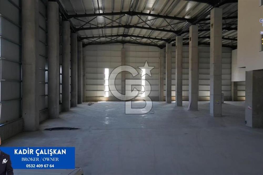 8.000m2 SATILIK  FABRİKA ZEMİN KAT h:14metre BODRUM KATh:8 metre