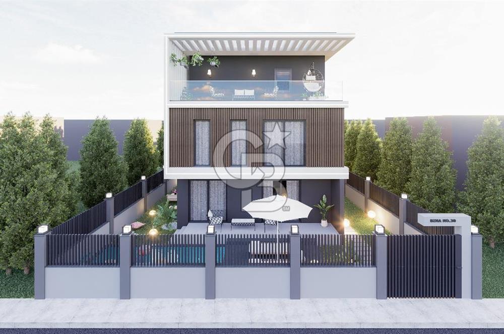 COLDWELL BANKER POYRAZ'DAN BARBAROSTA TAM MÜSTAKİL HAVUZLU VİLLA