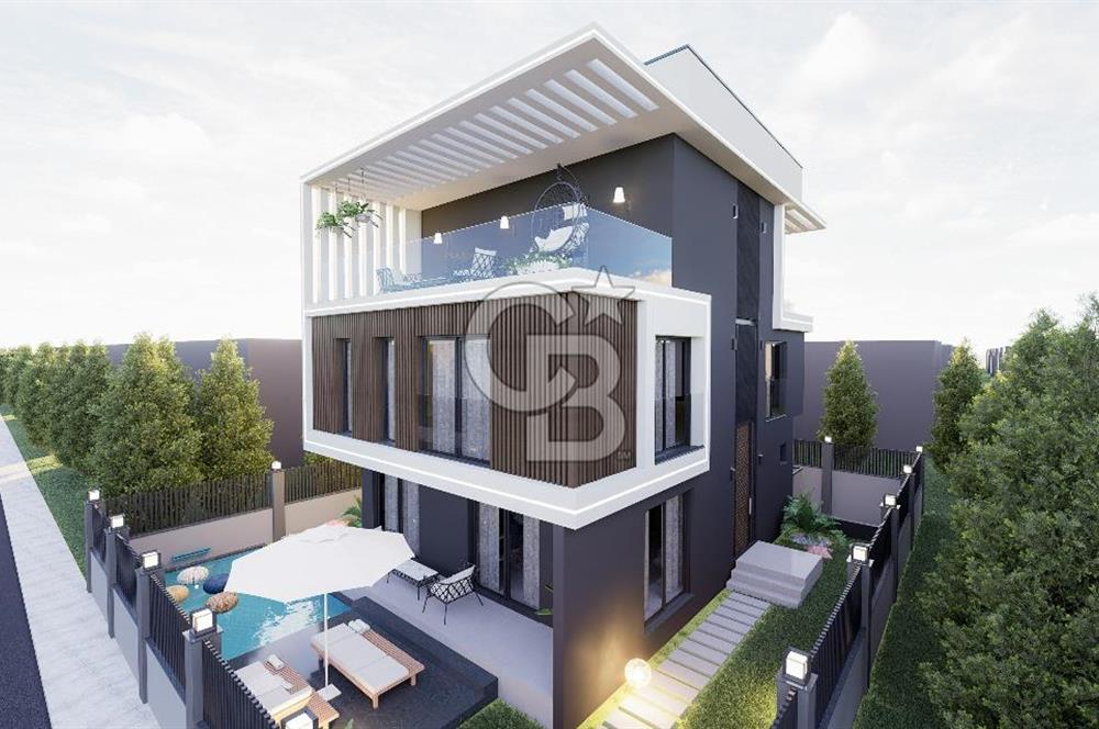 COLDWELL BANKER POYRAZ'DAN BARBAROSTA TAM MÜSTAKİL HAVUZLU VİLLA