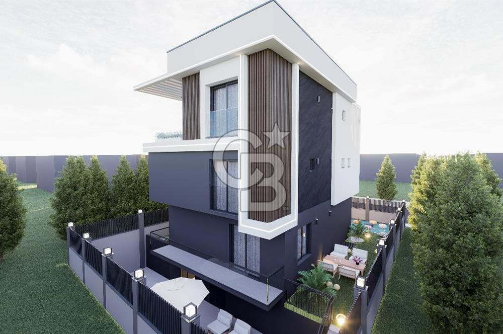 COLDWELL BANKER POYRAZ'DAN BARBAROSTA TAM MÜSTAKİL HAVUZLU VİLLA