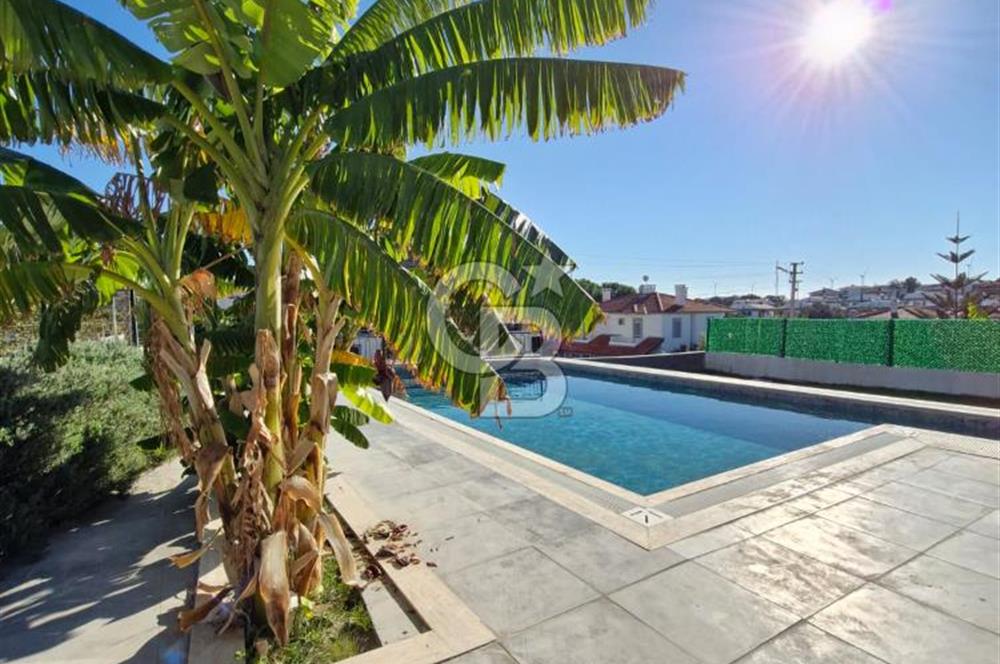 ÇEŞME BOYALIK'TA AKILLI EV SİSTEMLİ MÜSTAKİL HAVUZLU 7+1 VİLLA