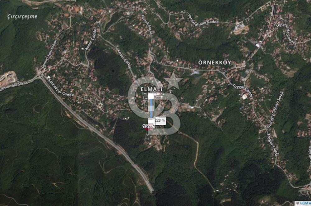 CCB'DAN BEYKOZ ELMALI, 498M2, YATIRIM DEĞERİ YÜKSEK, SATILIK ARSA