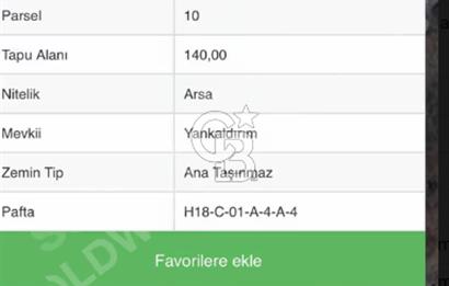 Biga 1. Sanayi Sitesi Satılık Arsa