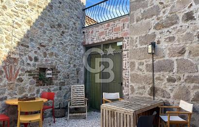 ÇANAKKALE AYVACIK SÖĞÜTLÜ KÖYÜ SATILIK TAŞ EV BUTİK OTEL